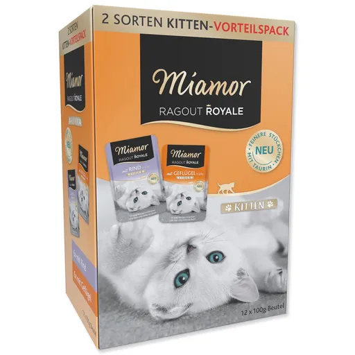 Miamor Ragout Royale Kitten v želé multipack 1200 g