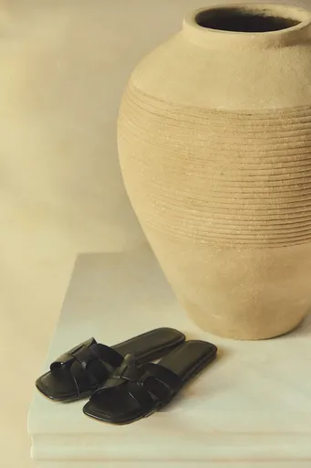 Kožené šľapky Answear.LAB