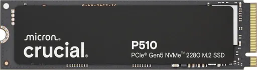 Crucial P510/2TB/SSD/M.2 NVMe/Čierna/5R