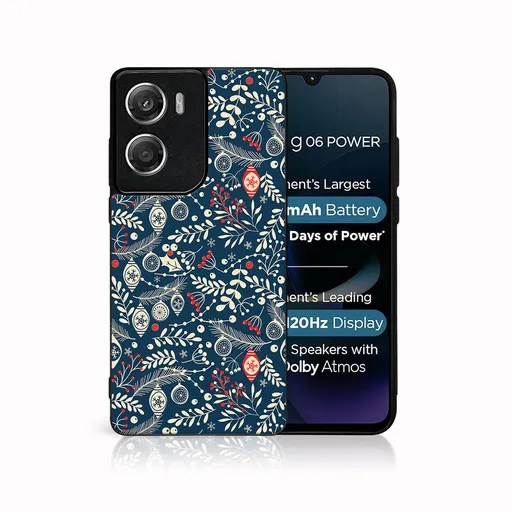 MY ART Kryt s vianočným dizajnom Motorola Moto G06 / G06 Power MISTLETOE (070)