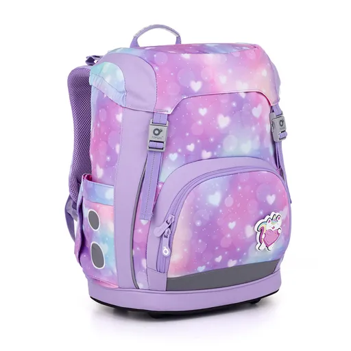 Fialová ľahká aktovka Topgal KIRA 25004