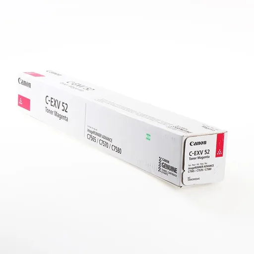 Canon originál toner CEXV52, magenta, 66500str., 1000C002, Canon IRC7565i, IRC7570i, IRC7580i, O, purpurová