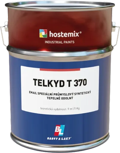 BARVY A LAKY TELURIA TELKYD T 370 - syntetická tepelne odolná farba červenohnedá 10 kg