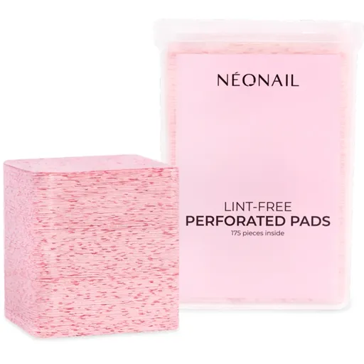 NEONAIL Pads Lint-Free Perforated čistiace tampóny na nechty 175 ks