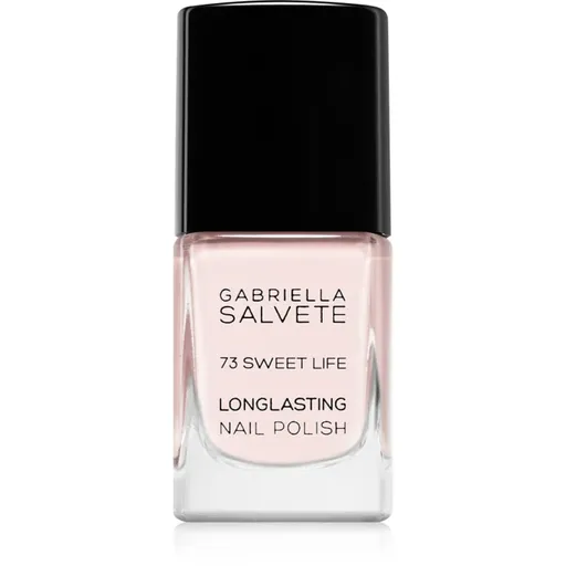 Gabriella Salvete Longlasting Enamel dlhotrvajúci lak na nechty s vysokým leskom odtieň 73 Sweet Life 11 ml