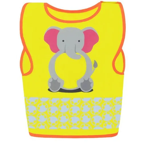 Korntex Detská reflexná vesta so zvieratkami - Slon | 3-4 roky