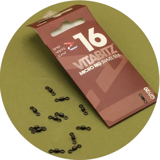 One more cast obratlík vitabitz micro rig swivel 20 ks veľkosť 16