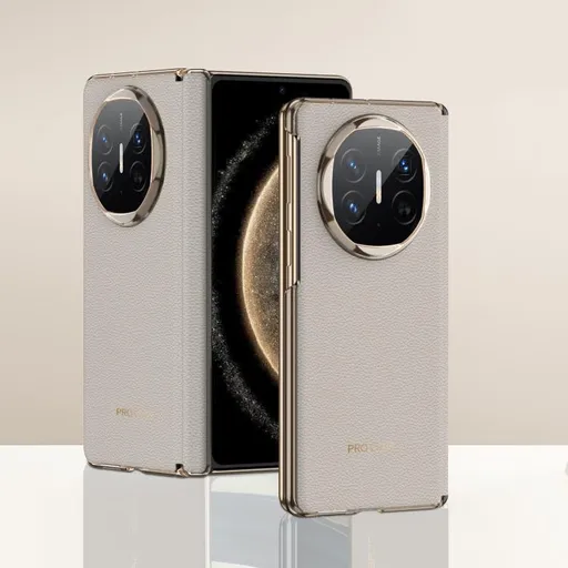 GKK LEATHER MAGSAFE Ochranný kryt pre Huawei Mate X6 TITANIUM GREY