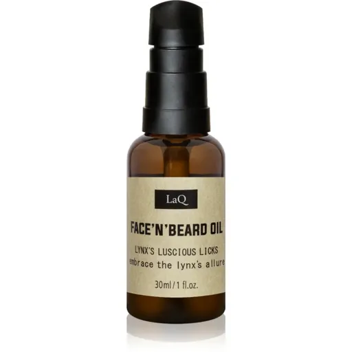 LaQ Lynx From Mountain vyživujúci olej na vlasy a fúzy 30 ml