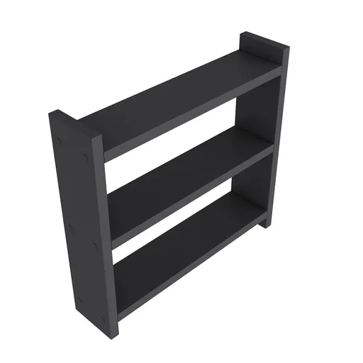 Kuchynská polica Cosmic Anthracite