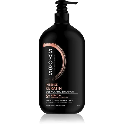 Syoss Intense Keratin šampón s keratínom proti lámavosti vlasov 750 ml