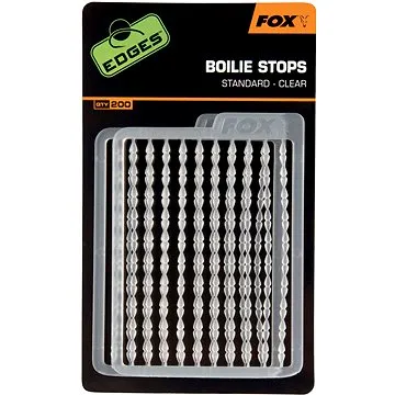 FOX Edges Boilie Stops Standard Clear 200 ks (5055350251041)
