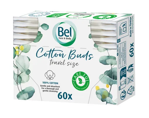 Bel Face & Body Vatové tyčinky na opravu nedokonalého líčenia 60ks