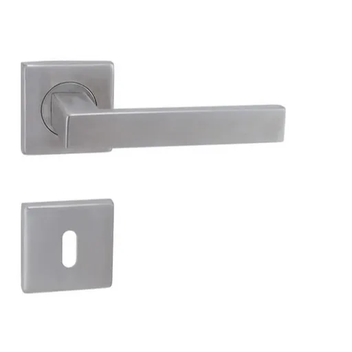 Kľučka Naturel Quadra HR, brúsená nrz, PZ QUADRAHRBNWB