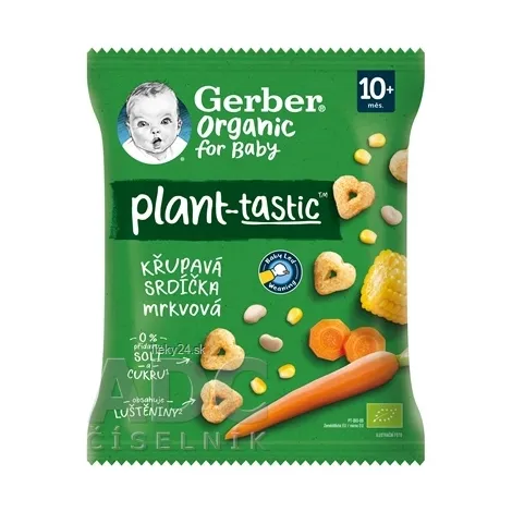 Gerber Organic Chrumkavé srdiečka