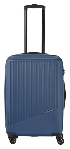 Stredný škrupinový kufor na kolieskach Travelite Bali M Blue
