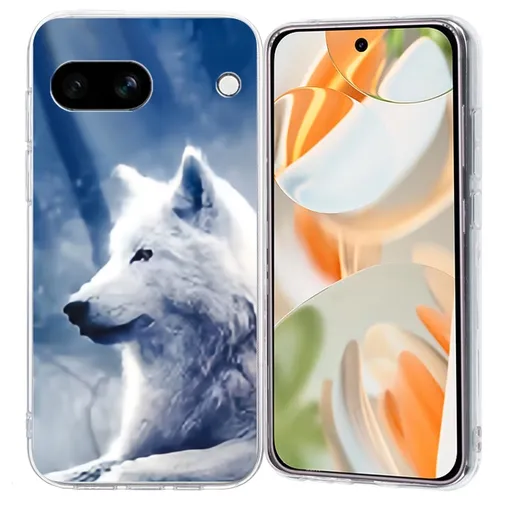 ART TPU Ochranný kryt pre Google Pixel 9a WHITE WOLF