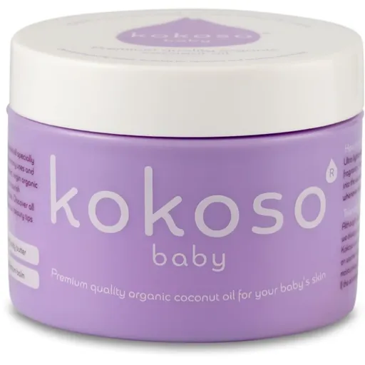 Kokoso Baby Kids bio kokosový olej pre citlivú pokožku pre deti od narodenia 70 g