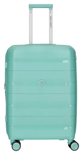 Veľký škrupinový kufor na kolieskach Enrico Benetti Montréal L Mint