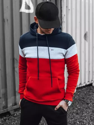 Pekná pánska farebná mikina