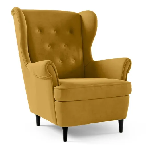 ArtPK Kreslo CANDY 190 | čierne nohy farebné prevedenie: Kronos 01