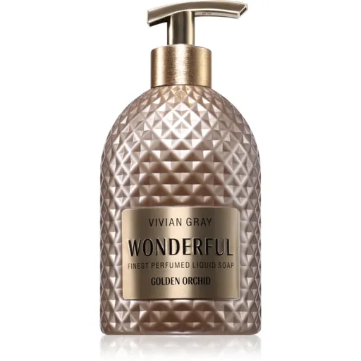 Vivian Gray Wonderful Golden Orchid luxusné tekuté mydlo na ruky 500 ml