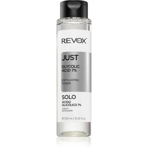 Revox B77 JUST Glycolic Acid 7% jemné exfoliačné tonikum 250 ml