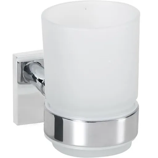 Bemeta QUADRA držiak kefiek strieborná 169110012