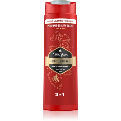 Old Spice Epic Legend sprchový gél na tvár, telo a vlasy pre mužov 400 ml