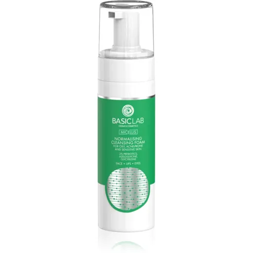 BasicLab Dermocosmetics Micellis jemná čistiaca pena pre mastnú pleť so sklonom k akné 150 ml