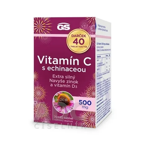 GS Vitamín C 500 mg s echinaceou Darček