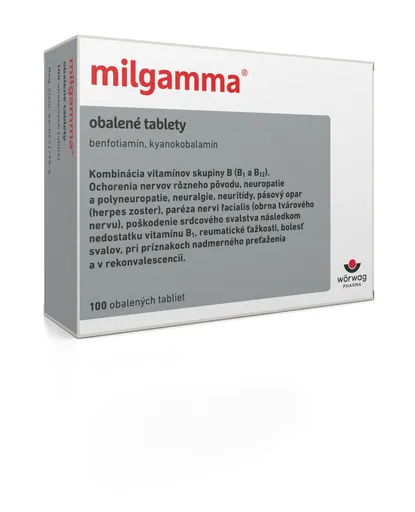 Milgamma tbl.obd.100 x 50 mg/250µg