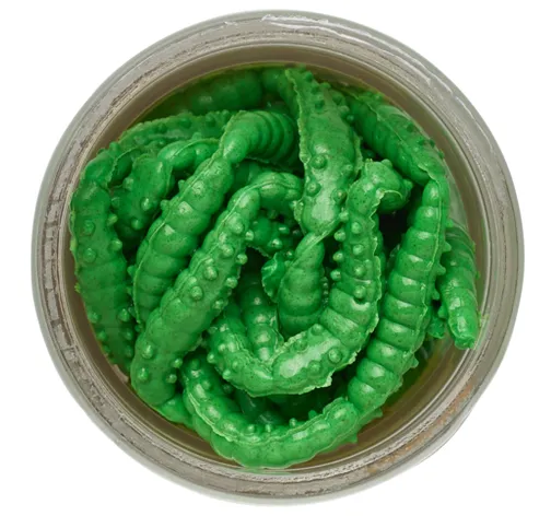 Berkley gumová nástraha powerbait power honey worm 2,5 cm 25 ks spring green