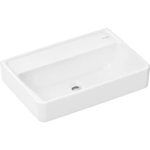 Hansgrohe Xanuia Q umývadlo 55x37 cm bez otvoru pre batériu, bez prepadu 61123450