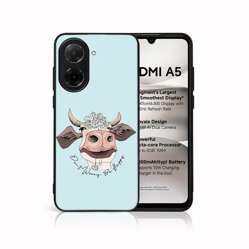MY ART Ochranný kryt pre Xiaomi Redmi A5 HAPPY COW (181)