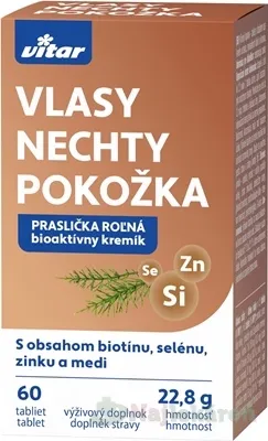VITAR vlasy, nechty, pokožka 60tbl
