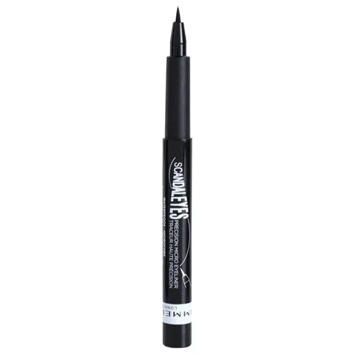 Rimmel ScandalEyes Micro tekuté linky na oči vodeodolné odtieň 001 Black 1.1 ml