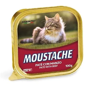 Moustache Cat Paté hovädzie100 g (8009470156011)