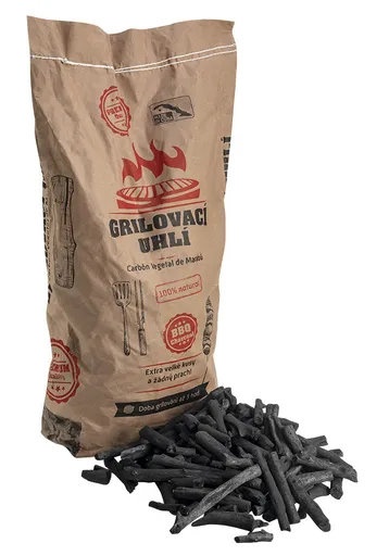 Grilovacie uhlie Carbón Vegetal de Marabú 10kg