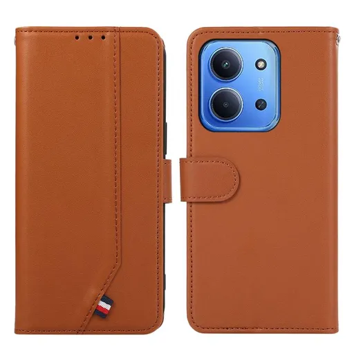 ABEEL DELICATE Peňaženkový obal Xiaomi Redmi 15C / Redmi 15C 5G hnedý