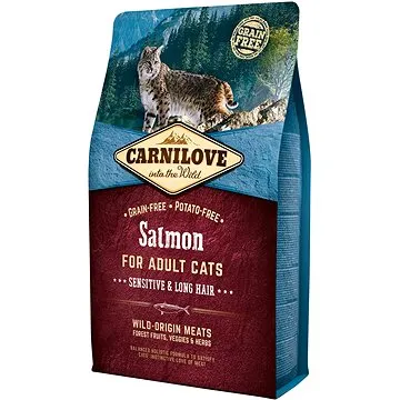 Carnilove salmon for adult cats – sensitive