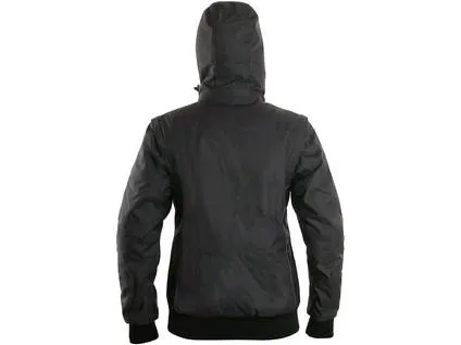 Bunda CXS IRVINE, zimná, dámska, šedo-čierna, veľ. 2XL