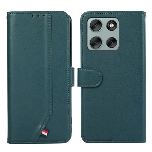 ABEEL DELICATE Peňaženkový obal Motorola Moto G86 Power 5G zelený