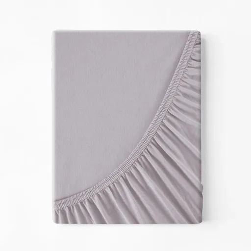 ArtFir Plachta na dvojlôžko JERSEY 3 | svetlosivá 160 x 200 x 30 cm