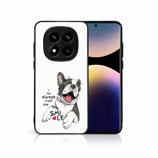 MY ART Ochranný kryt pre Xiaomi Redmi Note 14 Pro+ 5G SMILE (189)