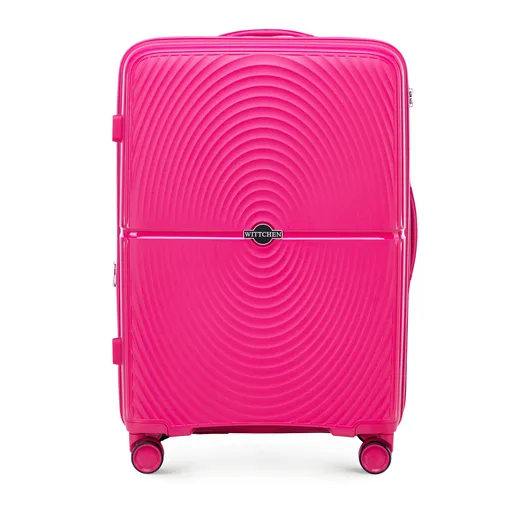 Stredný kufor Circle Line – priestranný, rozšíriteľný a štýlový na každú cestu 56-3T-302-34