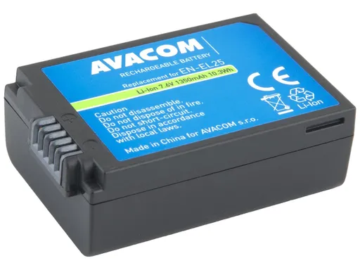 Batéria AVACOM Nikon EN-EL25 Li-Ion 7.6V 1350mAh 10.3Wh