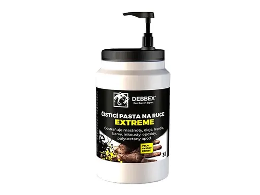 Čistič na ruky DEBBEX Extreme 3l