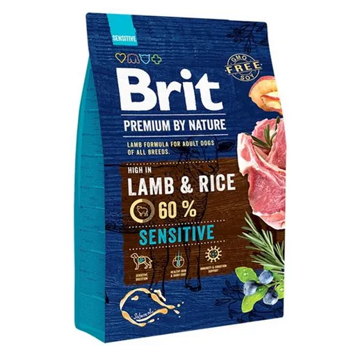 BRIT Premium by Nature Sensitive Lamb Sensitive Lamb granule pre psov 1 ks, Hmotnosť balenia: 8 kg