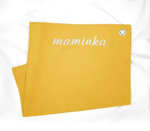 Utierka s úchytkou s výšivkou